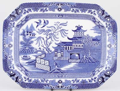 Meat Dish or Platter rectangular medium